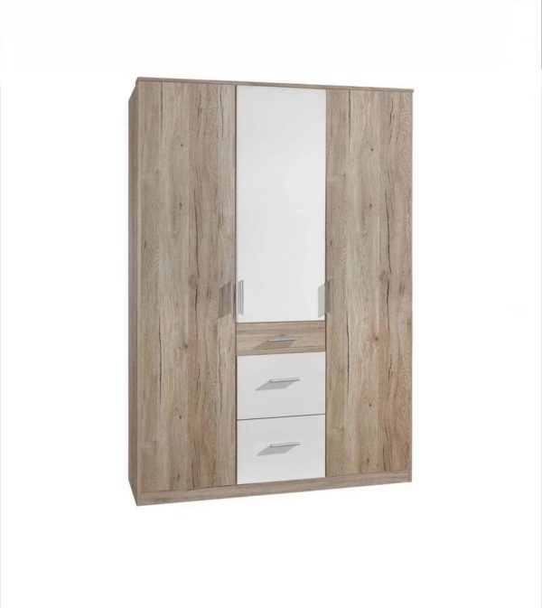 CARIBA 135 cm-es, nyíló ajtós szekrény (327625) - Image 2