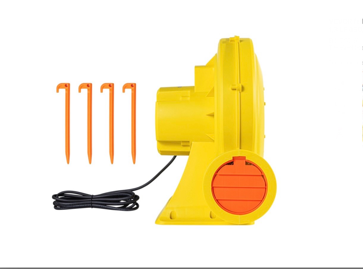 Légfúvó ugrálóvárhoz 350 W-os - Image 9