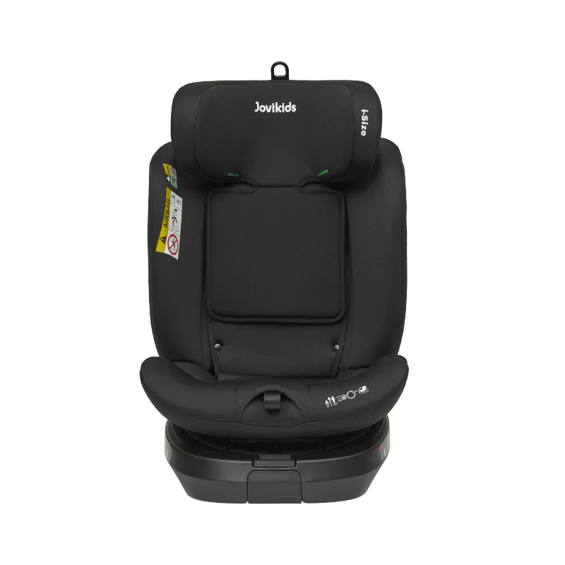 JOVIKIDS RANGER TT autós gyerekülés ,360 °-ban elforgatható i-Size (40-150 cm-ig) fekete színben - Image 4