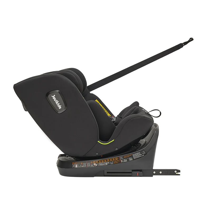 JOVIKIDS RANGER TT autós gyerekülés ,360 °-ban elforgatható i-Size (40-150 cm-ig) fekete színben - Image 5