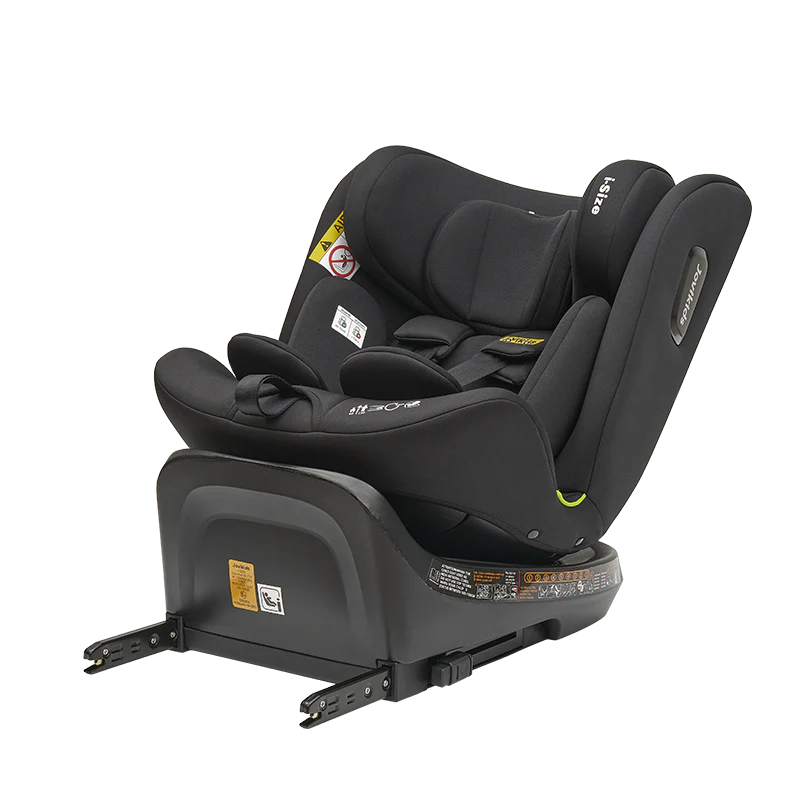 JOVIKIDS RANGER TT autós gyerekülés ,360 °-ban elforgatható i-Size (40-150 cm-ig) fekete színben - Image 7