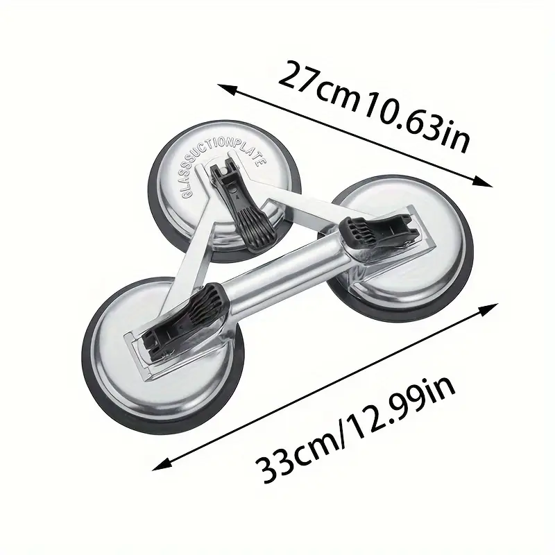 Három karú üvegkiemelő sárga színben (1 pár) - Image 2