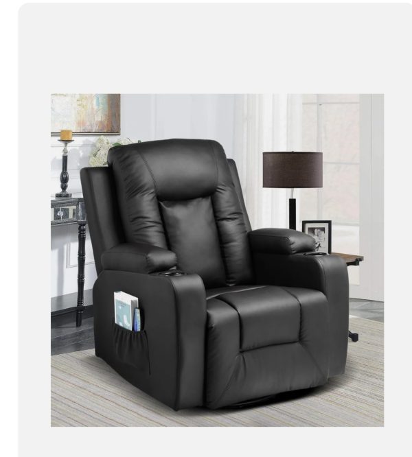 COMHOMA relax tv fotel vibrációs masszázs, fűtő, hintáztató, és forgatható funkcióval - Image 8