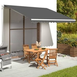 vidaXL antracitszürke, vagy sokszínű napellenző tető (CSAK A PONYVA) 300 x 250 cm
