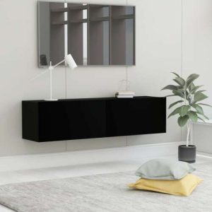 vidaXL fekete színű TV-szekrény 120x30x30, 5 cm 16.5 kg
