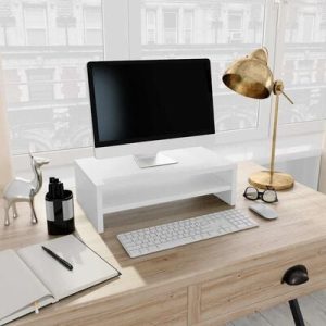 vidaXL fehér monitorállvány 42 x 24 x 13 cm