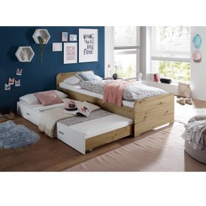 Stella Trading DUPLO Tandem Lounger – Modern dupla ágy két fekvőfelülettel (90 X 200 cm)