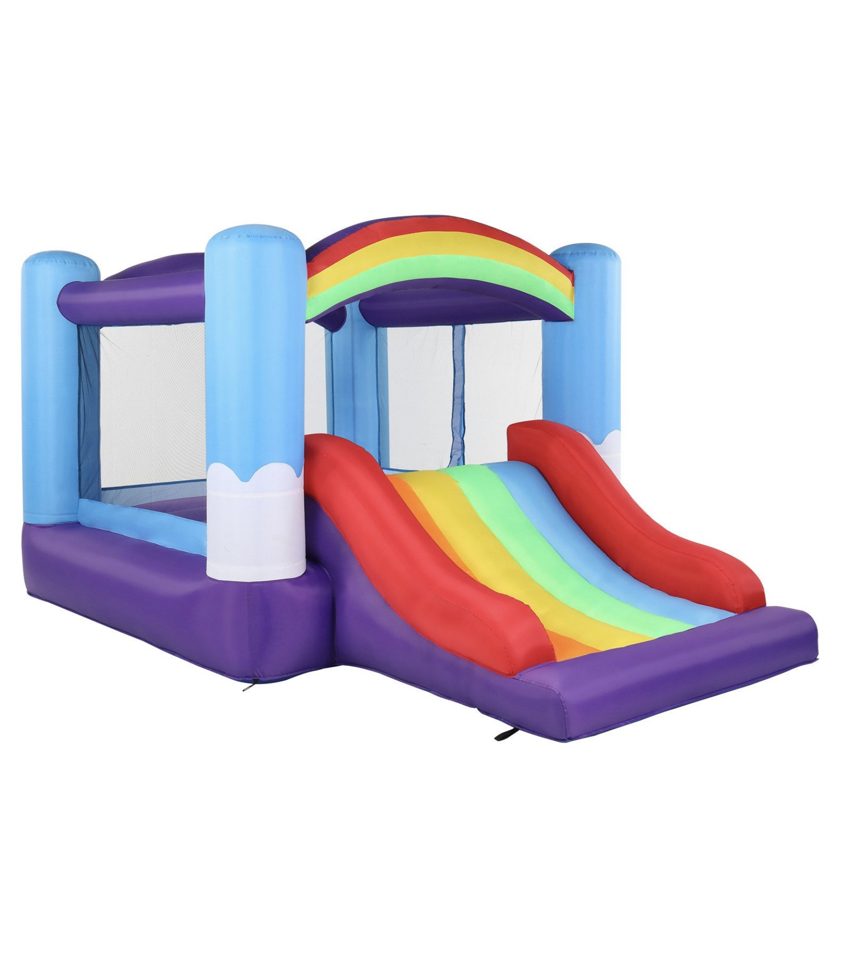 FCH Springburg felfújható ugrálóvár csúszdával – 380×260×244 cm (135 kg teherbírás) - Image 3