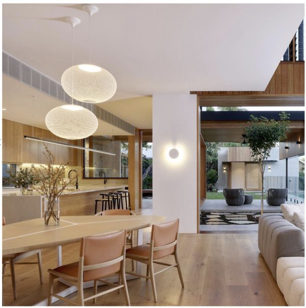 Bertjan Pot – NR2 függőlámpa, mennyezeti lámpa – modern design, üvegszálas fonat, elegáns ovális forma (220V)(dizájner termék, replika) - Image 5