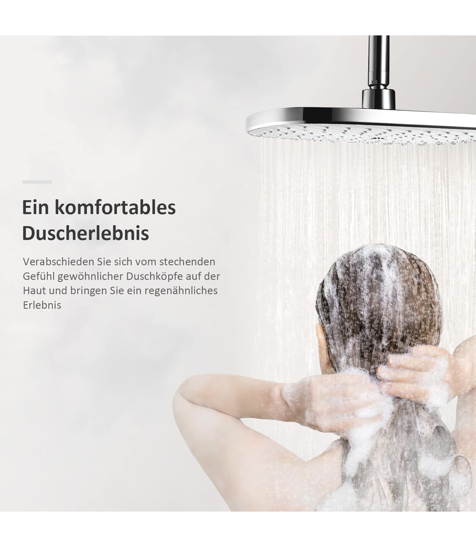 EMKE prémium termosztátos rain-zuhanyrendszer – 28 cm-es esőfejjel, kézi zuhannyal és állítható magassággal - Image 4