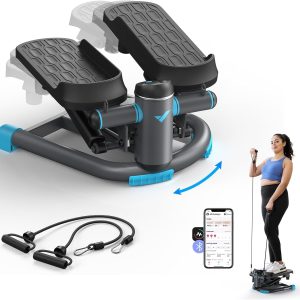 MERACH-MR‑2403 – Kompakt otthoni lépcsőző gép / steppel / taposó gép / edzőgép, dupla mozgású, teljes test edzéshez