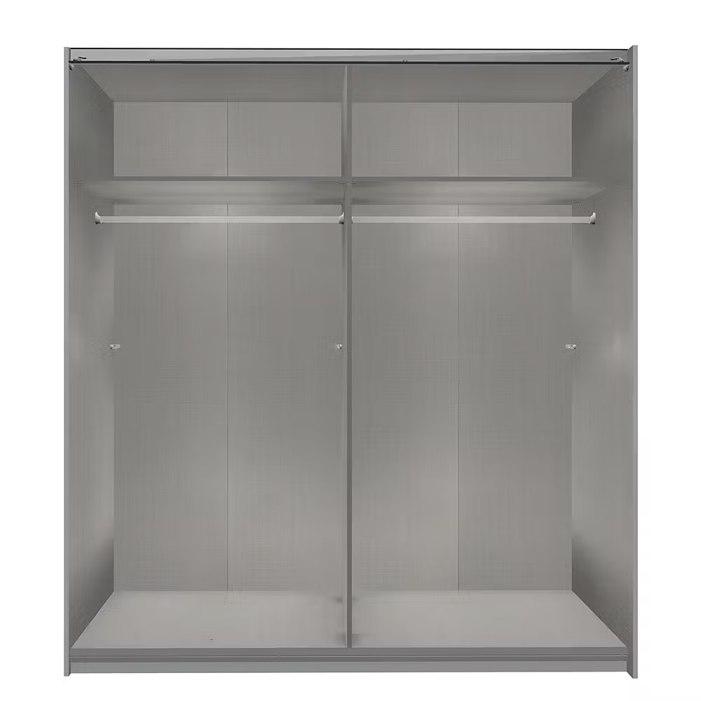 ULM tolóajtós gardróbszekrény 180 cm – fehér (X17771) - Image 3