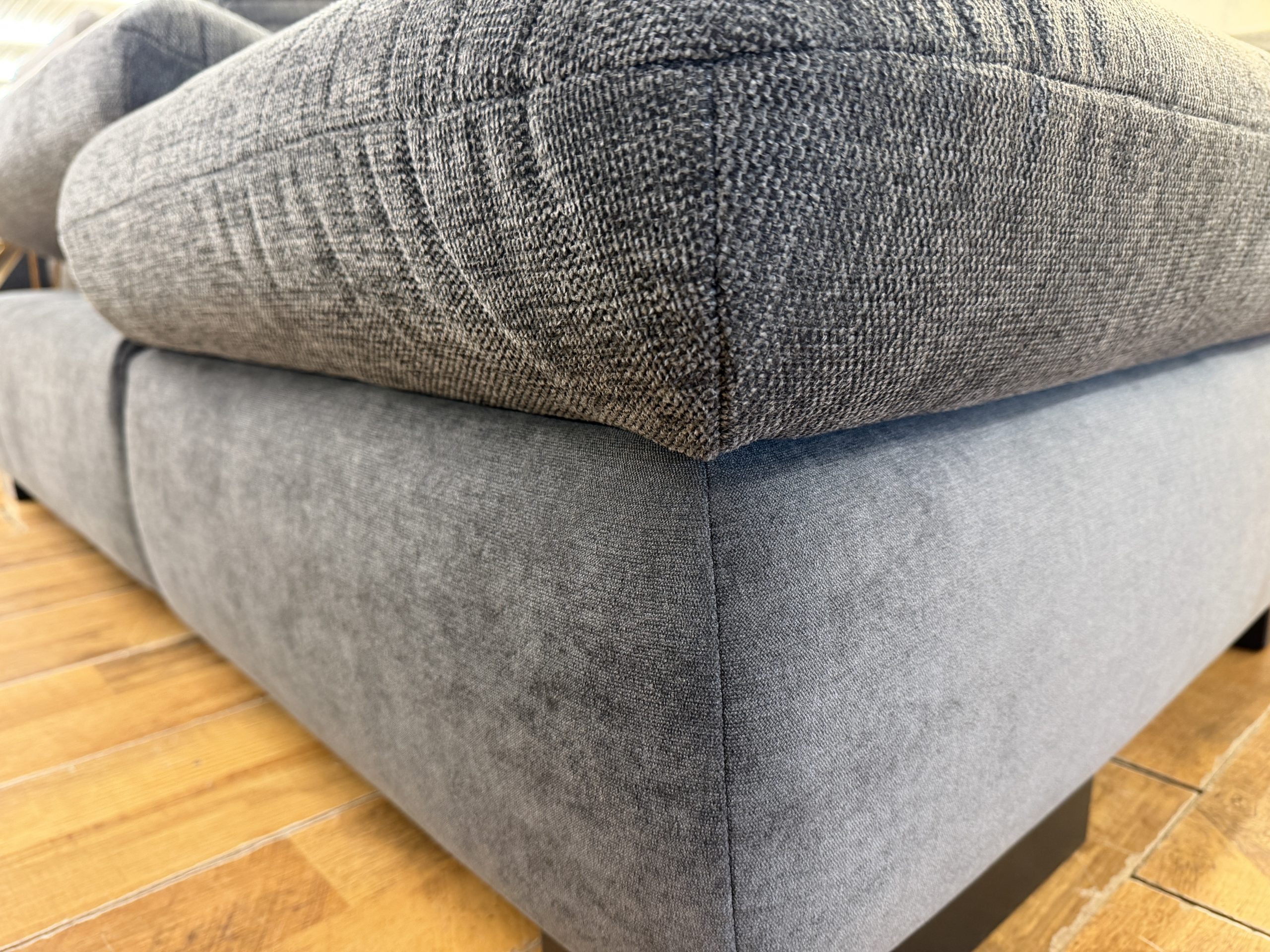 LOTHAR multirelax U alakú kanapé szürke színben - Image 4