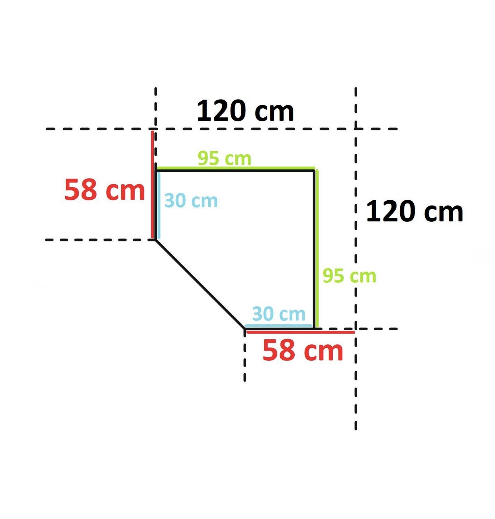IMAGO sarokszekrény – 198 cm – fehér, tükrös ajtókkal (047543) - Image 5