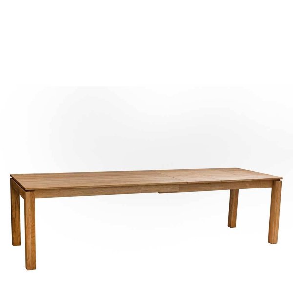 Tressa XL kihúzható étkezőasztal – tömör tölgyfából, 160–280 cm-es méretben (PHARAO) - Image 4