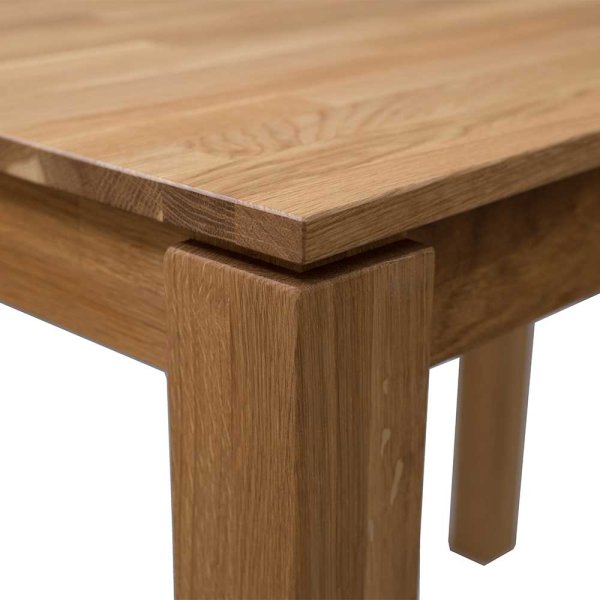 Tressa XL kihúzható étkezőasztal – tömör tölgyfából, 160–280 cm-es méretben (PHARAO) - Image 5