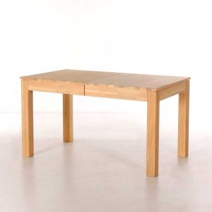 Tutran bővíthető tömör tölgyfa étkezőasztal – 140–260 x 80 cm (PHARAO)