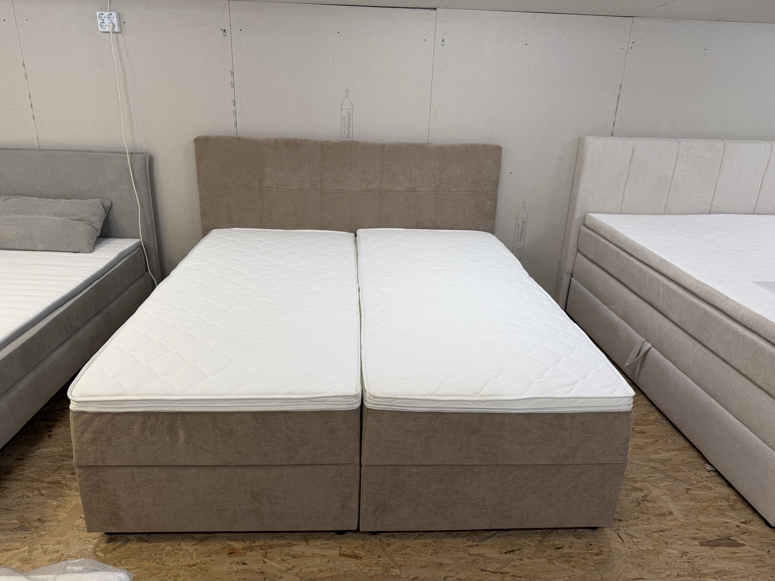 Portland Dream 6, motoros box ágy – homok színben, 180 × 200 cm fekvőfelülettel, kb. 120 kg/oldal teherbírással - Image 7