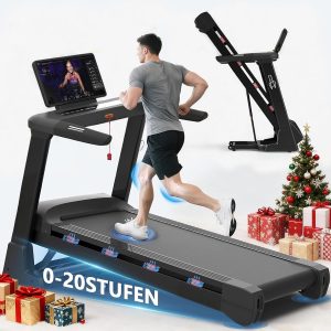 Decorcn KD652N / KD652NC1-G10 elektromos futópad fekete színben, 140 × 52 cm futófelülettel, 7,5 HP motorral, 200 kg teherbírással