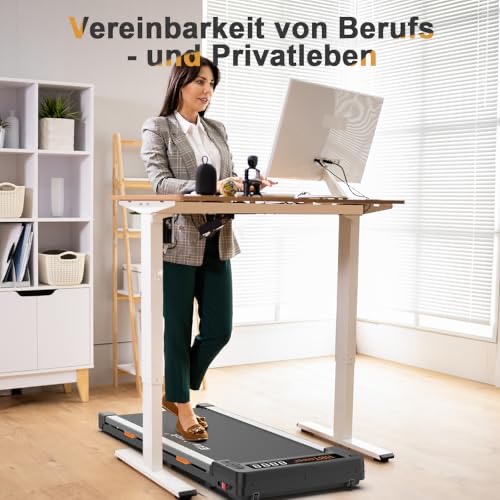 HBTower Walking Pad elektromos sétapad 6 km/h sebességgel, 100 kg teherbírással, távirányítóval és LED kijelzővel - Image 6
